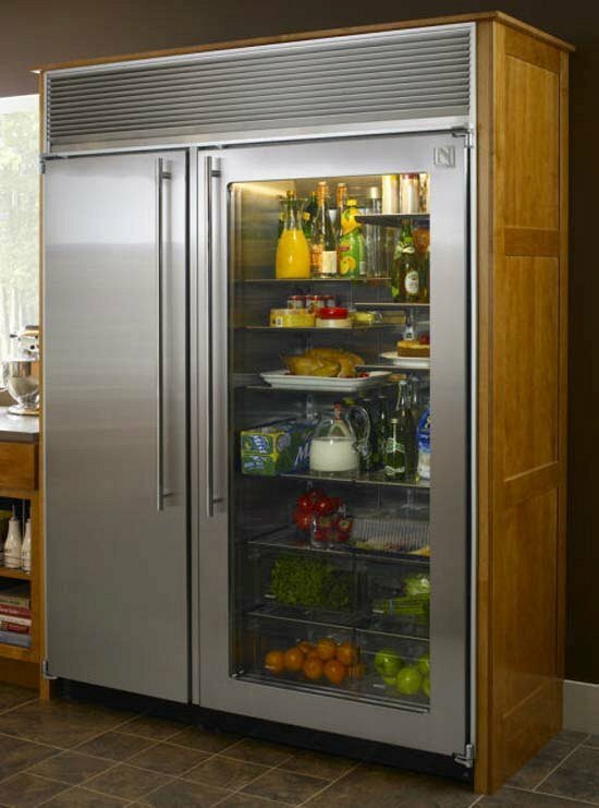 Холодильники со стеклянной дверью для дома: Холодильники со стеклянной дверью