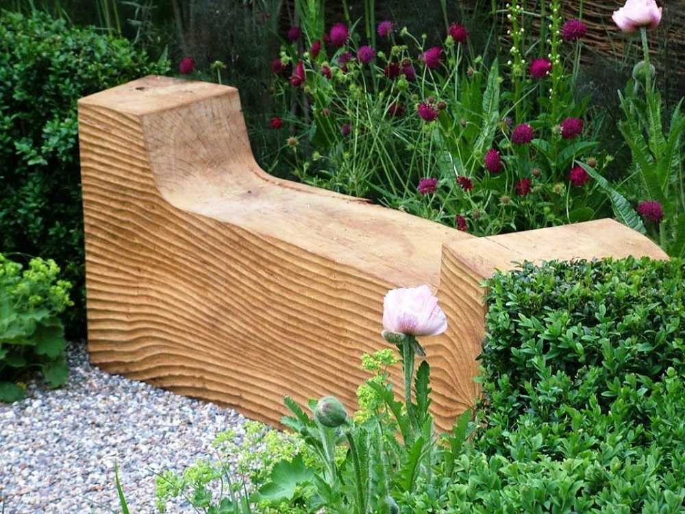 Декоративные скамейки из дерева: Скамейки садовые деревянные – купить на Ярмарке Мастеров