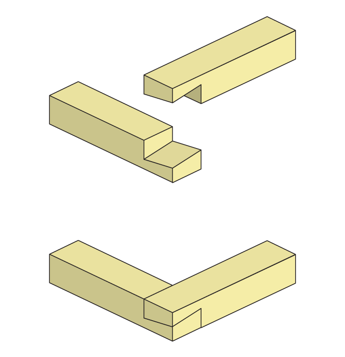 Виды соединения брусков: Как соединить между собой деревянные бруски или доски