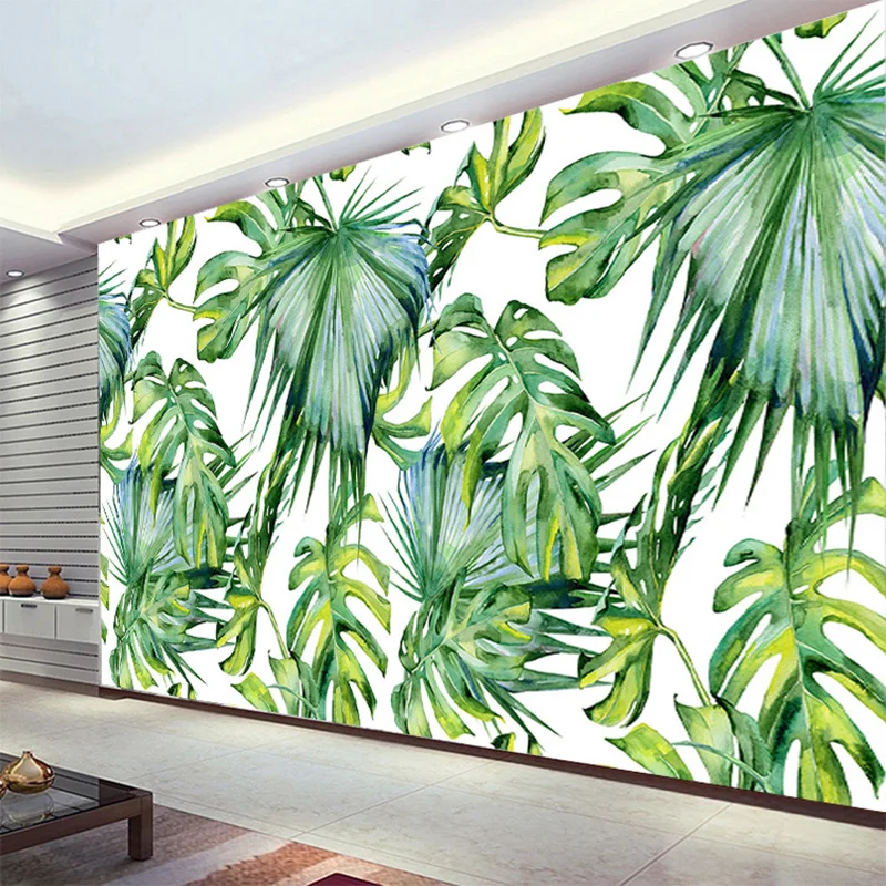 Обои с пальмовыми листьями для стен: Обои природа на стену, купить обои в Москве по лучшей цене