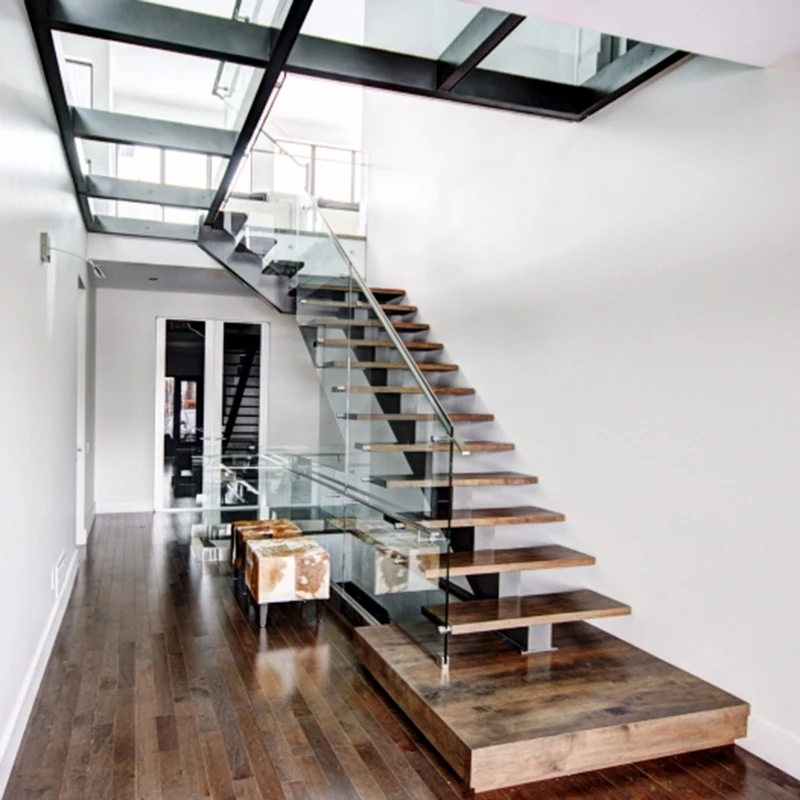 Металл и дерево лестница: Лестницы из металла и дерева по индивидуальному проекту