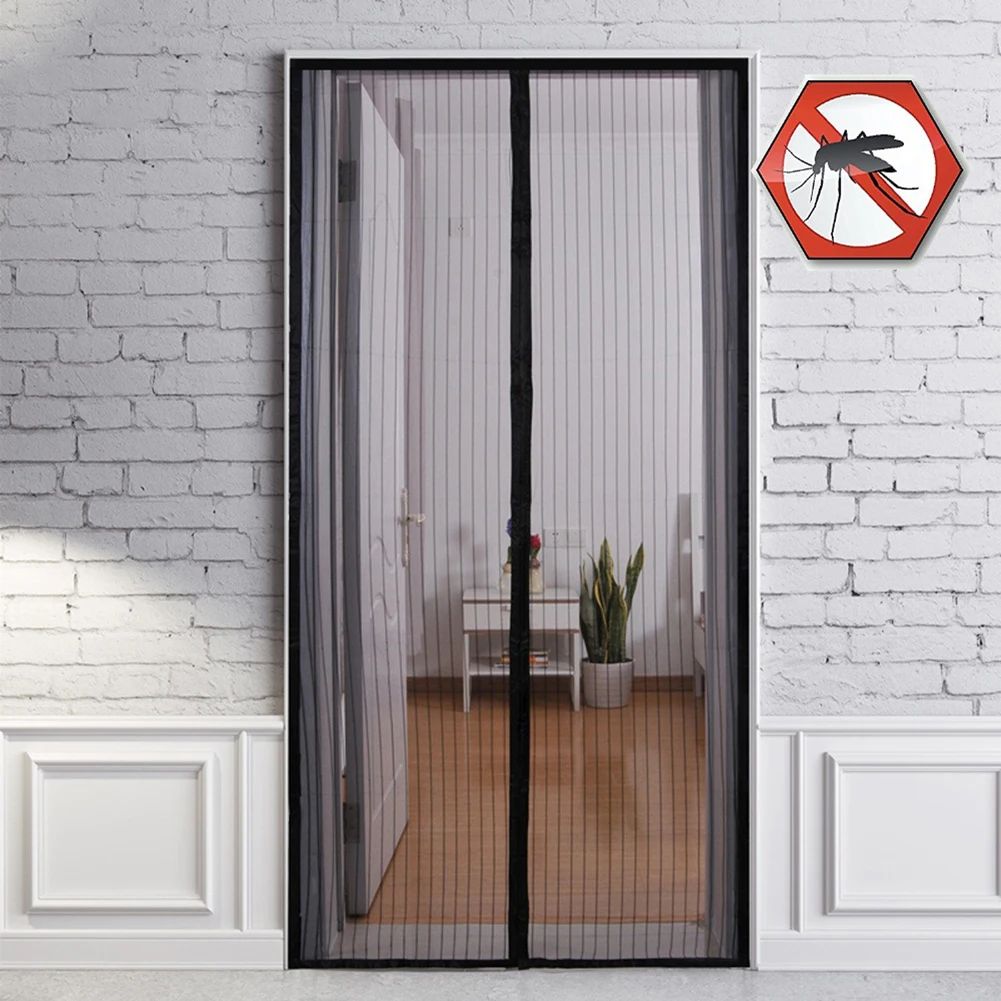Москитные двери: Москитная сетка на дверь, 100х220 см, цвет серый