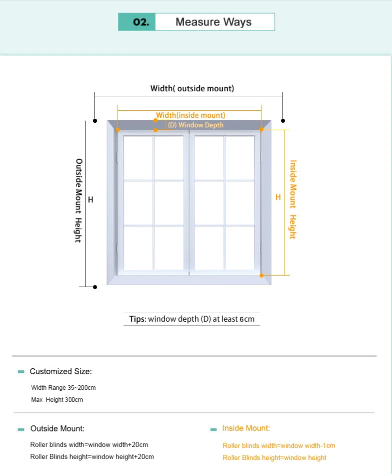Размеры жалюзи: Как замерить жалюзи на пластиковые окна, стандартные размеры готовых жалюзи