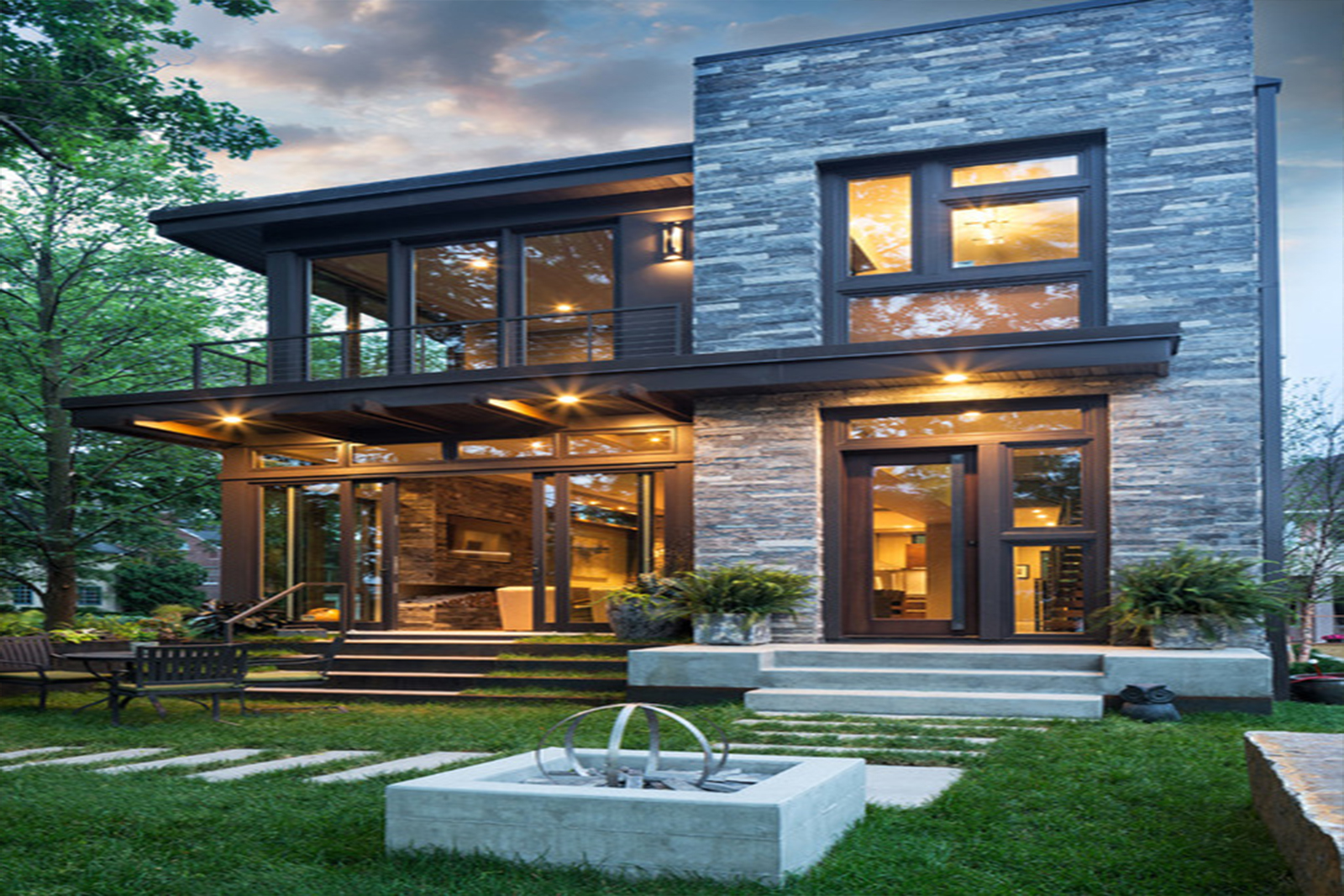 Описание современного дома: Современный стиль в архитектуре частного дома — Roomble.com