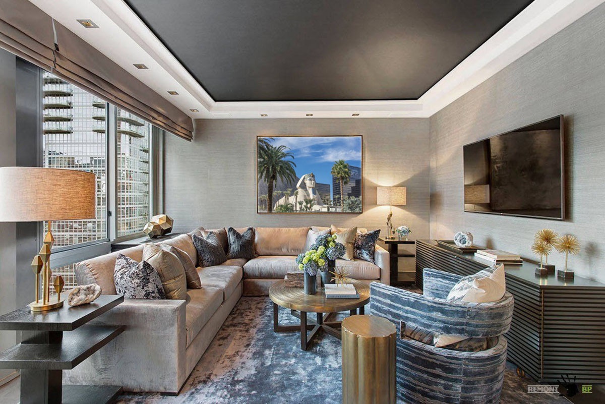 Дизайн интерьера гостиной фото: Потолок в гостиной – 135 лучших фото идей для квартиры и дома