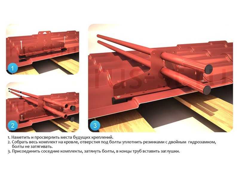Монтаж снегозадержателей на металлочерепицу инструкция видео: Установка снегозадержателей на металлочерепицу: инструкция, крепление, виды