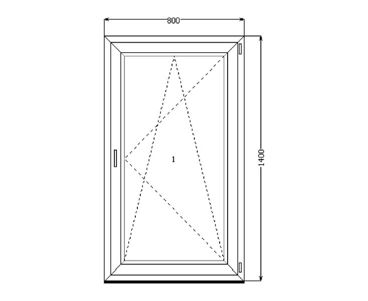 Окна пластиковые стандартные размеры одностворчатые: Стандартные размеры пластиковых окон пвх