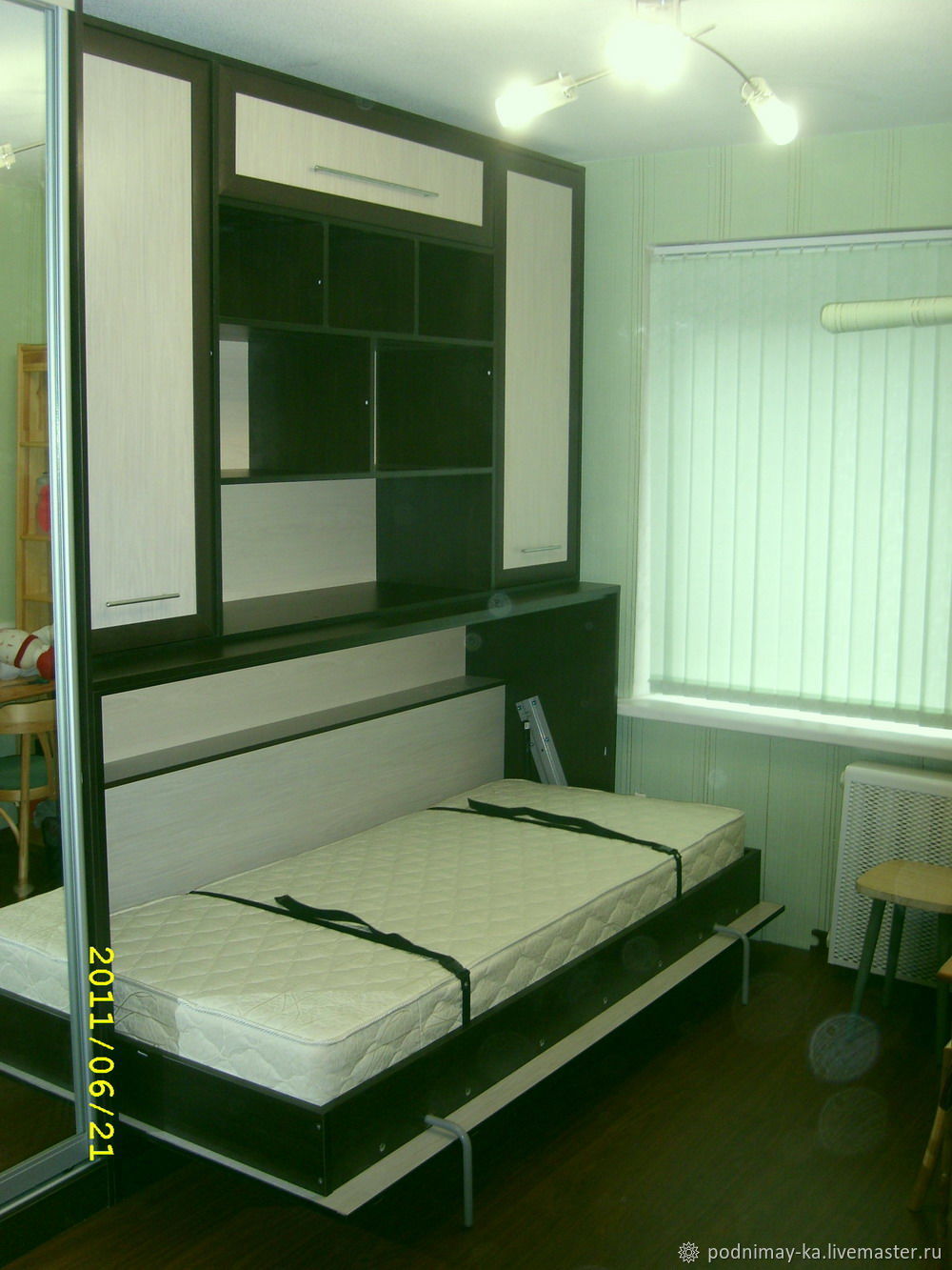 Двуспальная встроенная кровать в шкаф: Встроенная кровать в шкаф, цены, каталог, купить