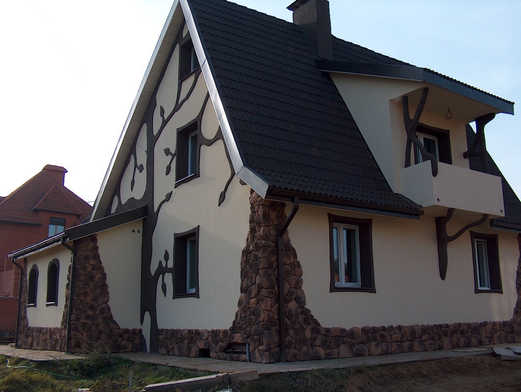 Отделка углов дома декоративным камнем фото: Page not found - bouw.ru