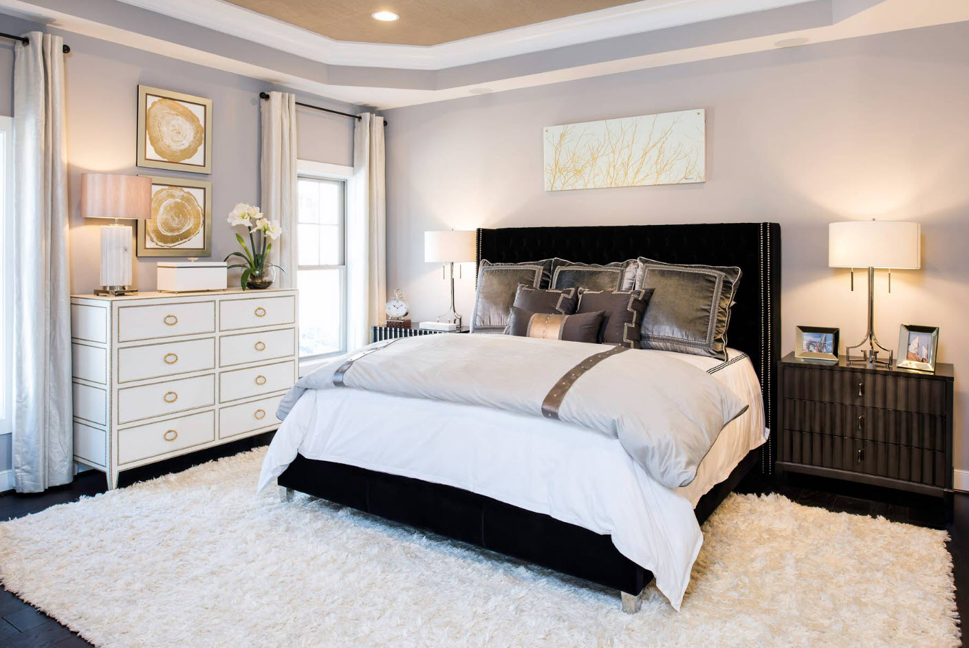 Спальни фото с: Спальни в морском стиле – 135 лучших фото-идей дизайна интерьера спальной комнаты