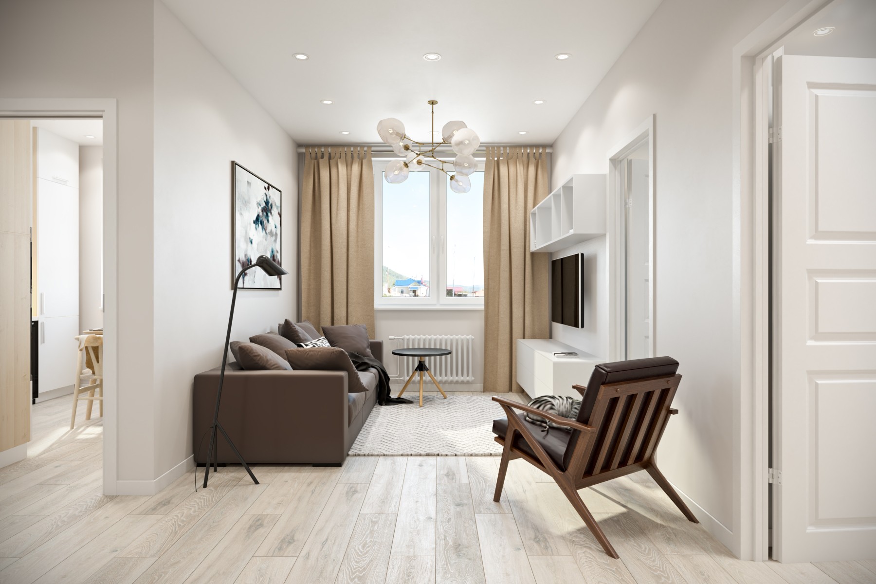 Квартира двухкомнатная фото: Интерьер маленькой квартиры: фото 64 вариантов дизайна