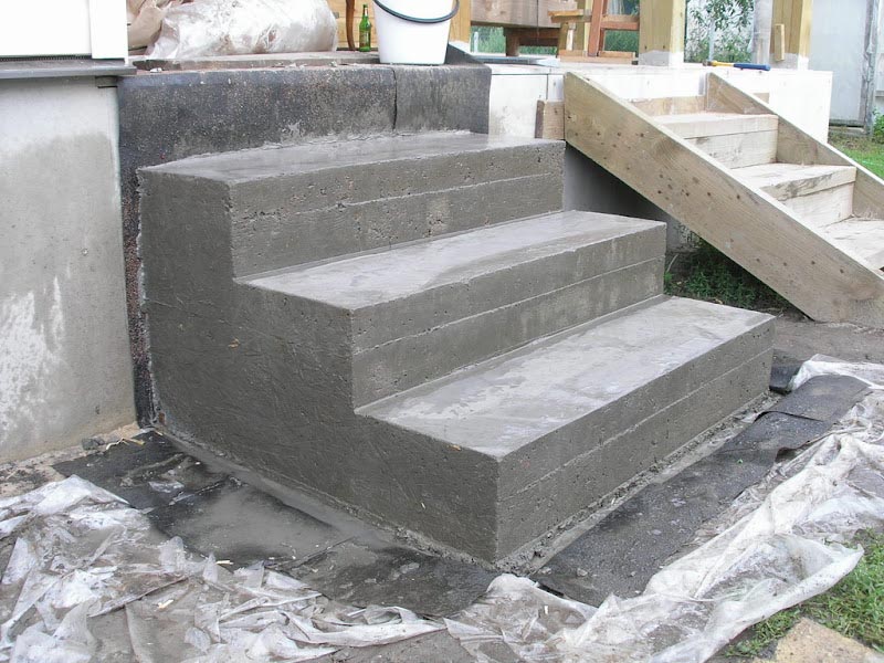 Как правильно заливать крыльцо бетоном: Как залить крыльцо
