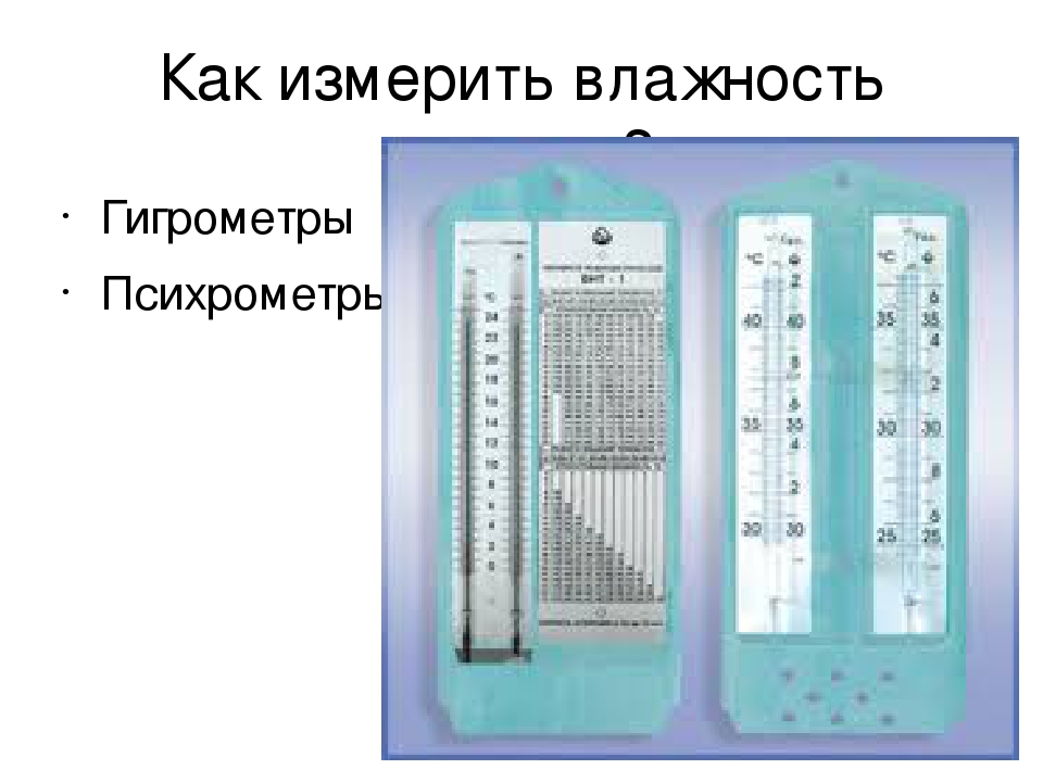 Чем измеряется влажность: Как измерить влажность в помещении: 3 распространенных способа