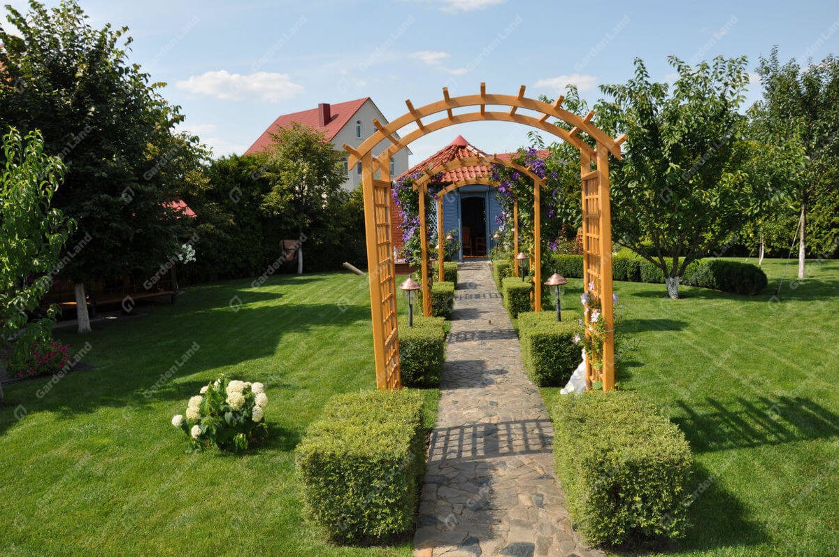 Декоративные арки для сада: Арки садовые и шпалеры для растений купить недорого в ОБИ, выгодные цены