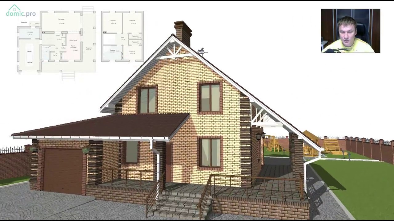Дома с гаражом и баней под одной крышей: Проекты домов с гаражом под одной крышей: планировки и фото