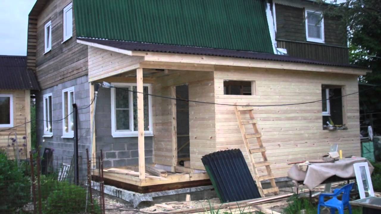 Пристройка из бруса к деревянному дому: к бревенчатому, брусовому и кирпичному дому, особенности, технологии, фото