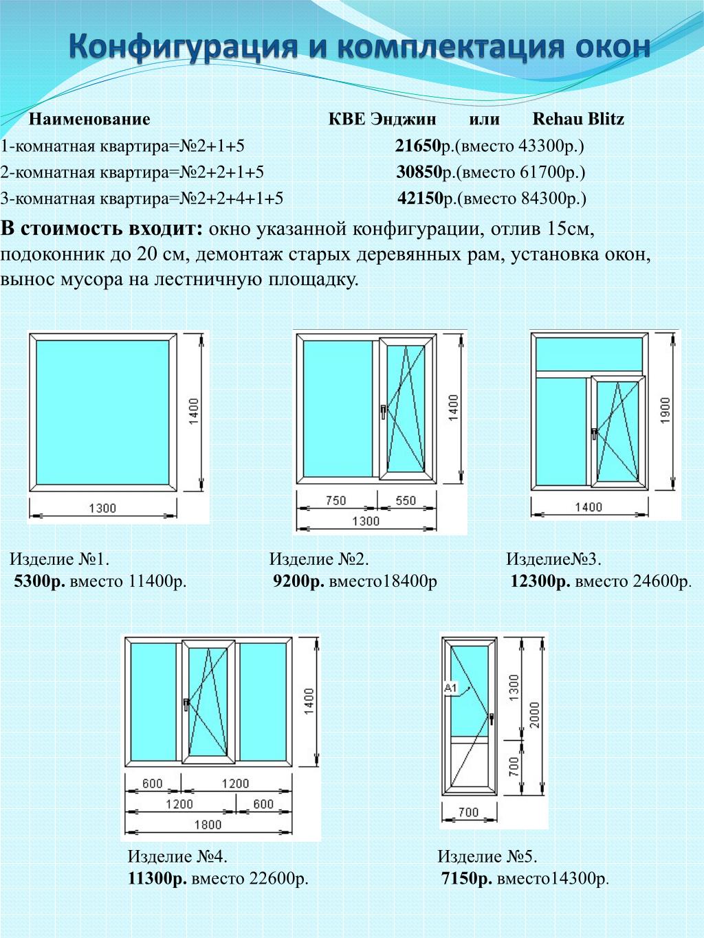 Пластиковое окно размеры: Пластиковые окна: размеры и цены, калькулятор on-line