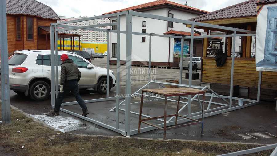 Гараж сэндвич: Гаражи из сэндвич-панелей теплые металлические сборные