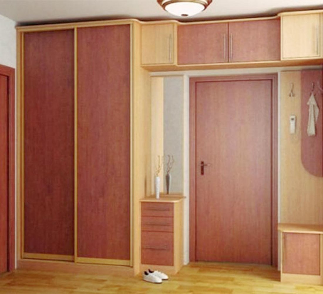Встроенный шкаф в коридоре фото: Встроенный шкаф в прихожую - 75 фото необычного сочетания