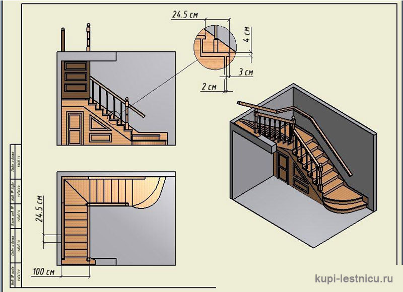 Расчет лестницы онлайн двухмаршевой лестницы: Расчет лестницы – Онлайн-калькуляторы с чертежами + 3D