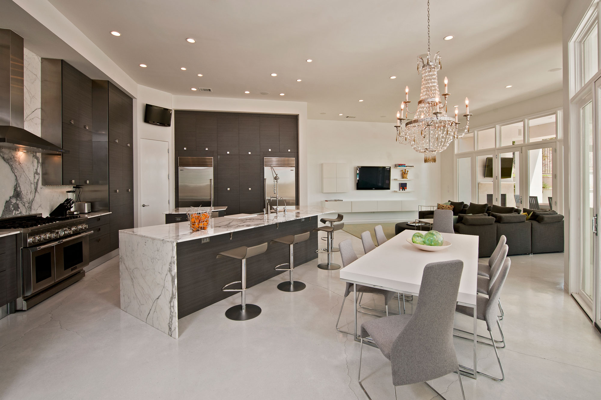 Красивый дизайн кухни гостиной: Дизайн кухни-гостиной 500+ фотографий