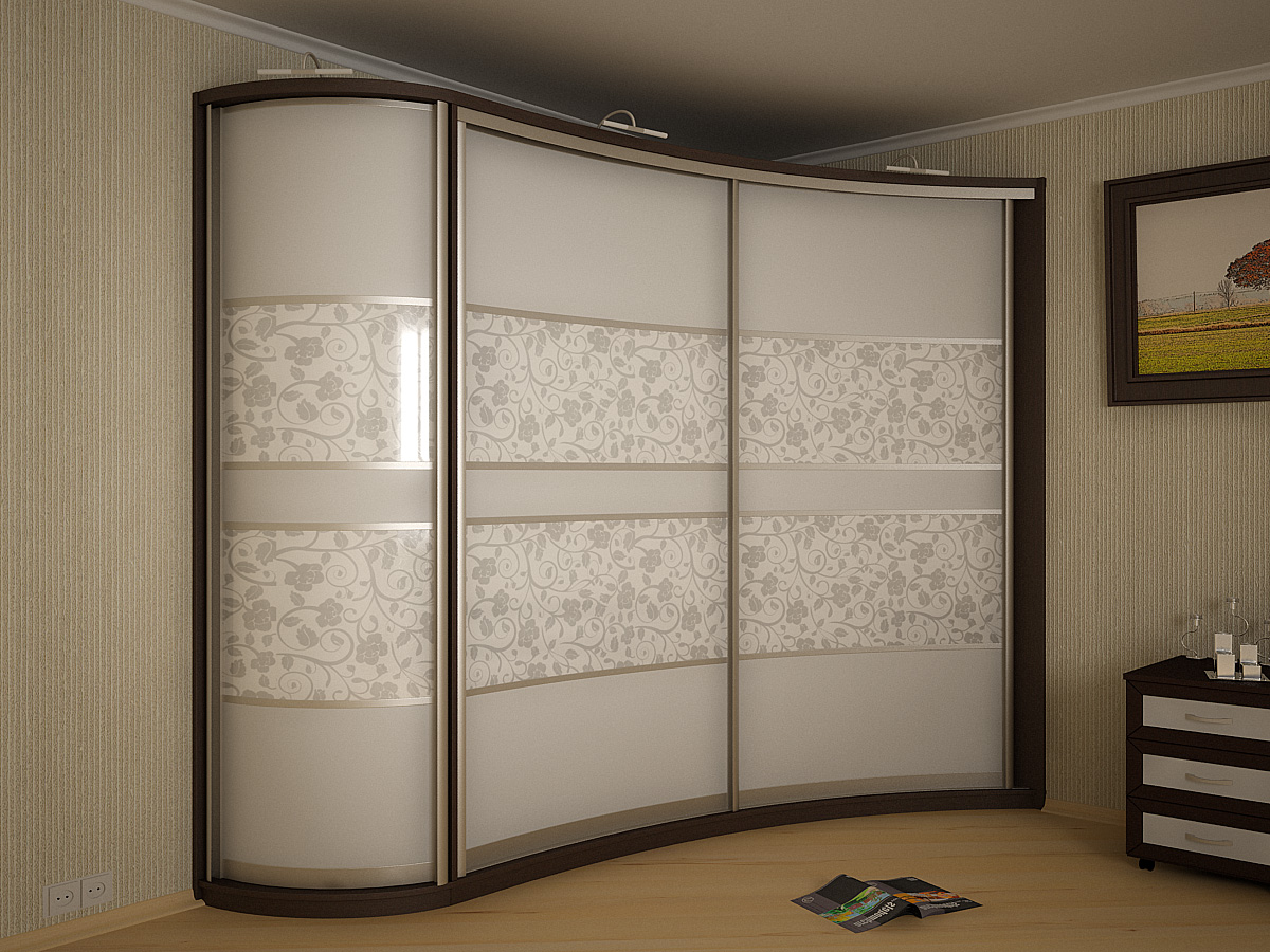 Шкаф купе в спальню дизайн фото: современные модели с печатью, красивые варианты в маленькую комнату