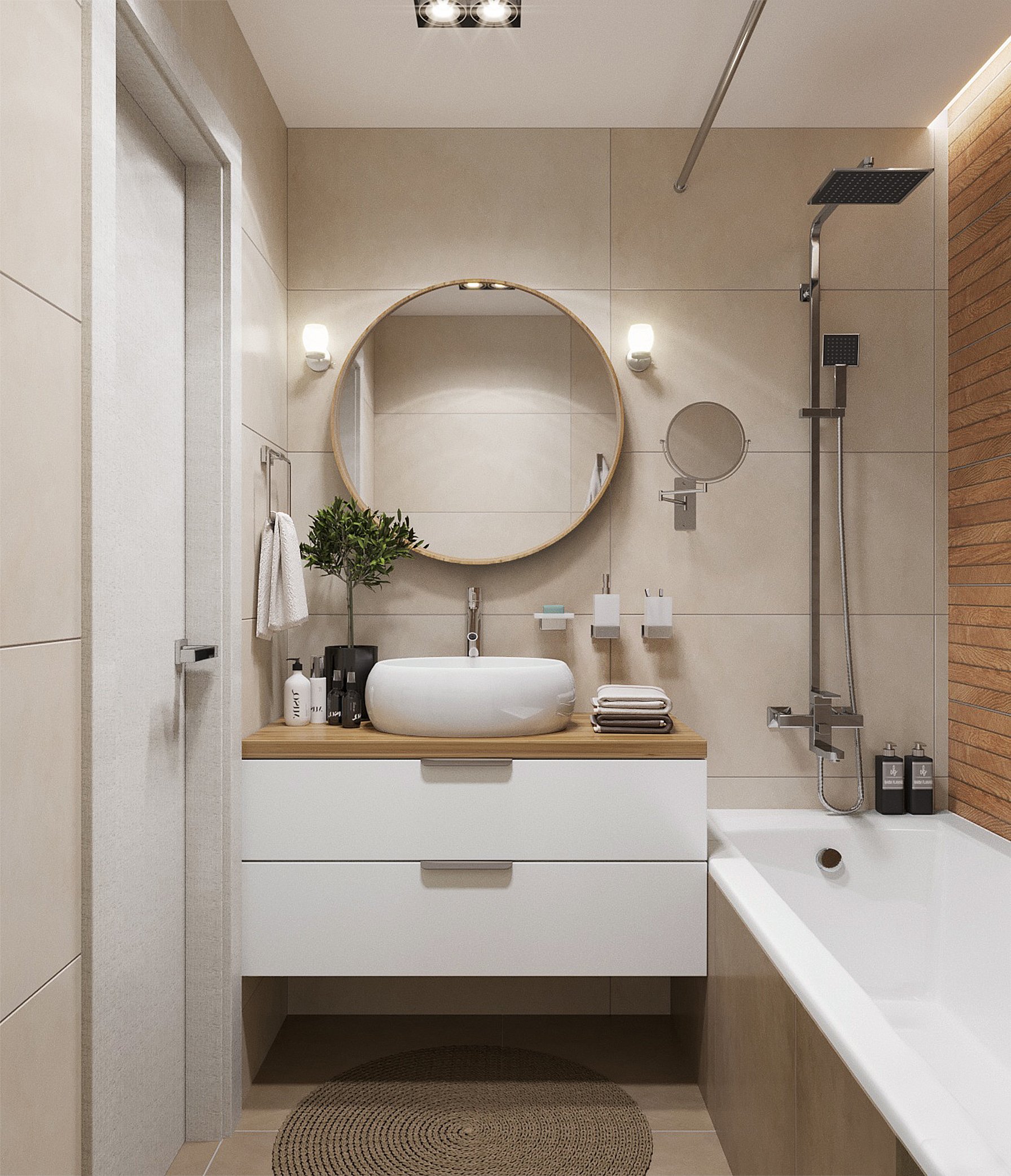 Освещение в ванной маленькой: Page not found | Дизайн и интерьер ванной комнаты