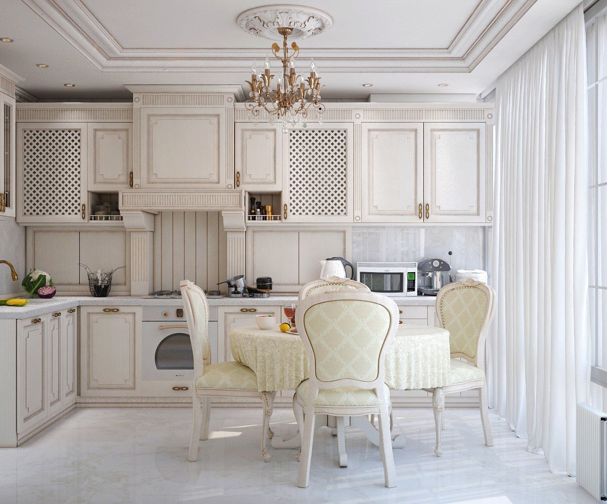 Интерьер кухни фото классической: Кухня в классическом стиле – 60 фото и 10 принципов дизайна