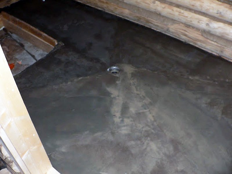 Как правильно залить пол в бане бетоном: Как залить пол в бане: порядок выполнения монтажных работ