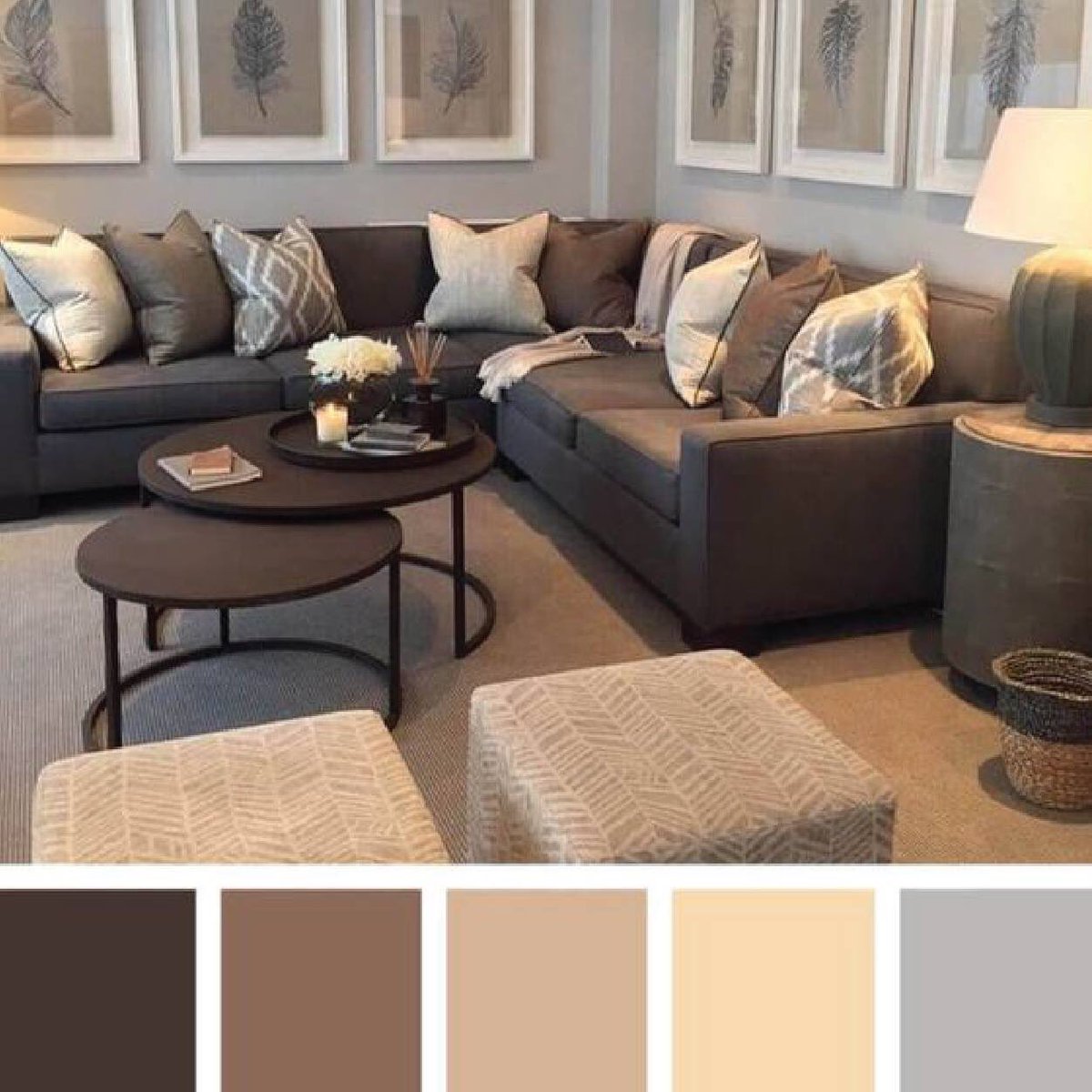 Бежевый и коричневый цвет в интерьере: 10 цветов, которые с ним сочетаются — Roomble.com