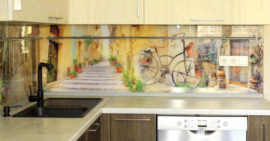 Картинки на фартук для кухни из стекла: Фартук для кухни из стекла: 60 реальных фото интерьеров