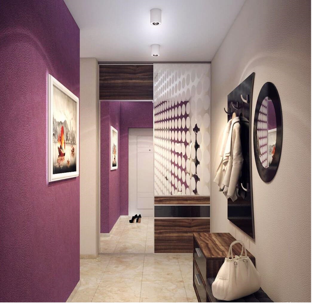 Обои в коридор узкий: идеи для узкого длинного коридора в квартире или прихожей