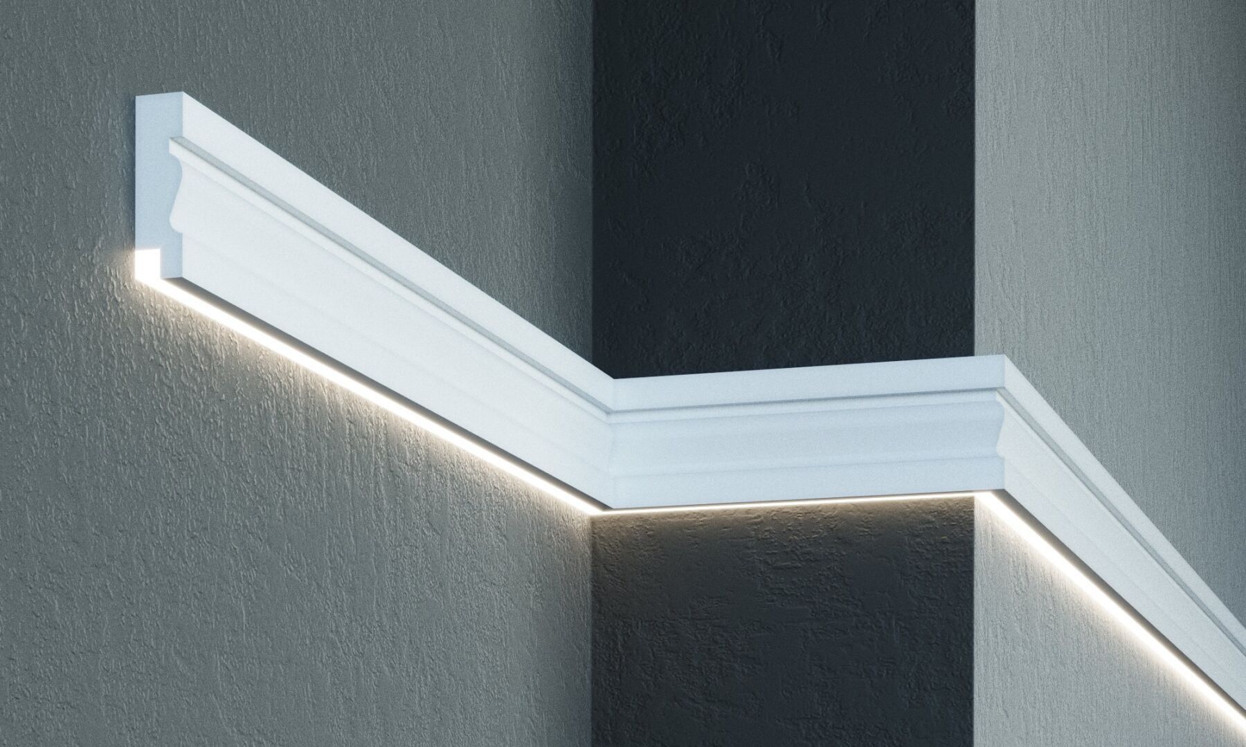 Скрытая лед подсветка потолка: Cветодиодное освещение для комнат, интерьеров, фасадов