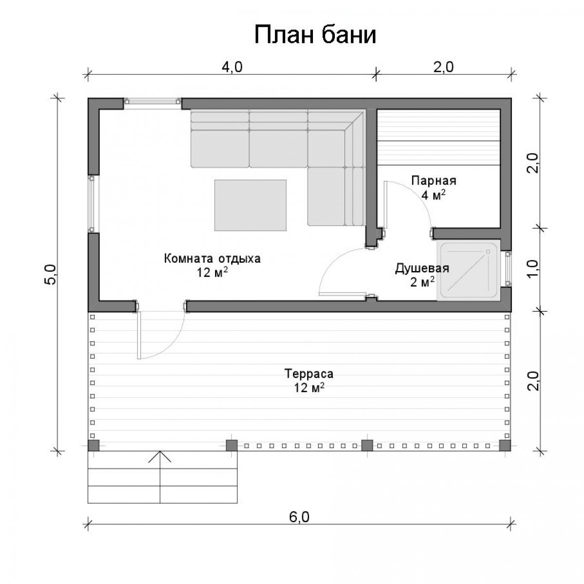 Планировка бани удобная: лучшие планы для русской бани и сауны площадью 5х6 и 5х5 м, варианты с бассейном внутри, мойка и парилка отдельно