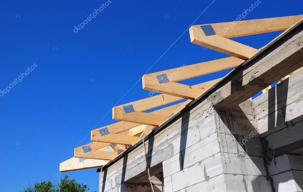Укладка стропил односкатной крыши: как установить, поставить, крепление к мауэрлату, как ставить и выставить, как класть, как сделать верхнюю обвязку, как усилить