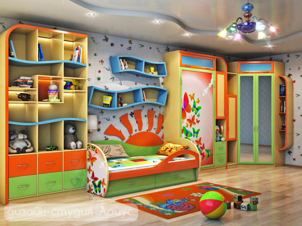 Детские комнаты для мальчиков для двоих: Комната для двух мальчиков: функциональная и стильная