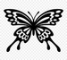 Трафарет бабочек для декора: Бабочки для декора своими руками: из бумаги, объемные, трафареты