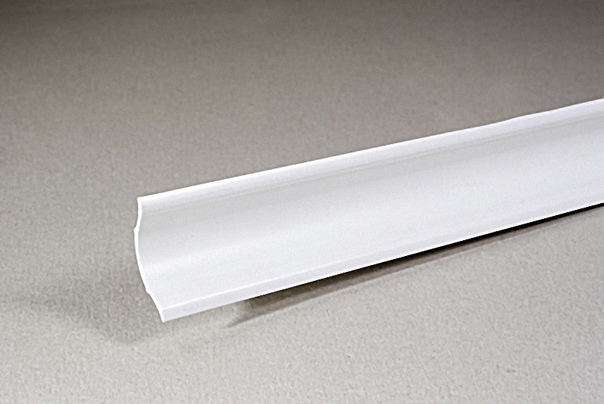 Силиконовый уголок для ванной: Уголок керамический прямой 250х35 мм цвет белый