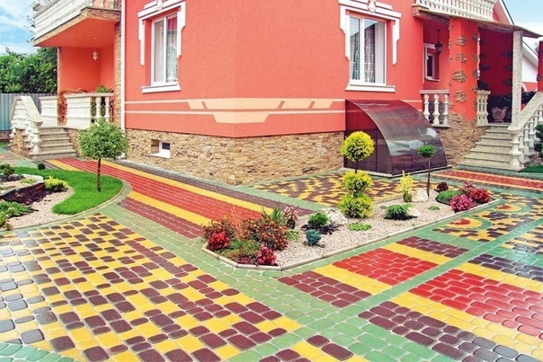 Тротуарная плитка в частном доме фото: Фото тротуарной плитки во дворе частного дома