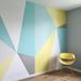 Дизайн стены покраска: Оригинальная декоративная покраска стен в интерьере водоэмульсионной краской: необычный дизайн гостиной и зала