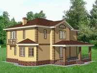 Дома 10 на 10 двухэтажный: Проекты двухэтажных домов 10 на 10 м