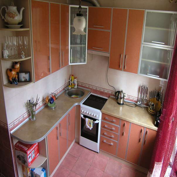 Идеи для кухни 6 кв м фото: Дизайн кухни 6 кв.м - 5 идей и 138 фото (реальные ремонты)