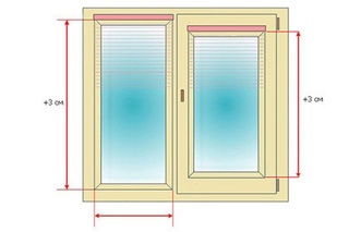 Размеры жалюзи: Как замерить жалюзи на пластиковые окна, стандартные размеры готовых жалюзи