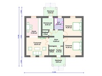 100 квадратных метров дом: Проекты домов до 100 м²