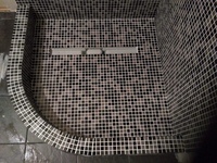 Укладка на пол мозаичной плитки в душе: Укладка мозаики на пол своими руками