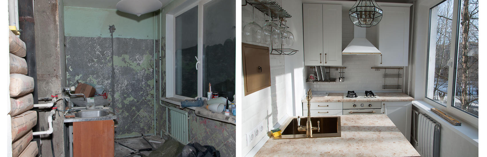 Фото до ремонта и после ремонта квартиры: 7 «убитых» квартир до и после ремонта — INMYROOM