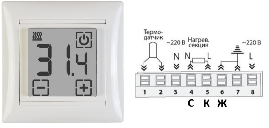Высота установки терморегулятора теплого пола: ТОП-5 правил установки терморегулятора теплого пола
