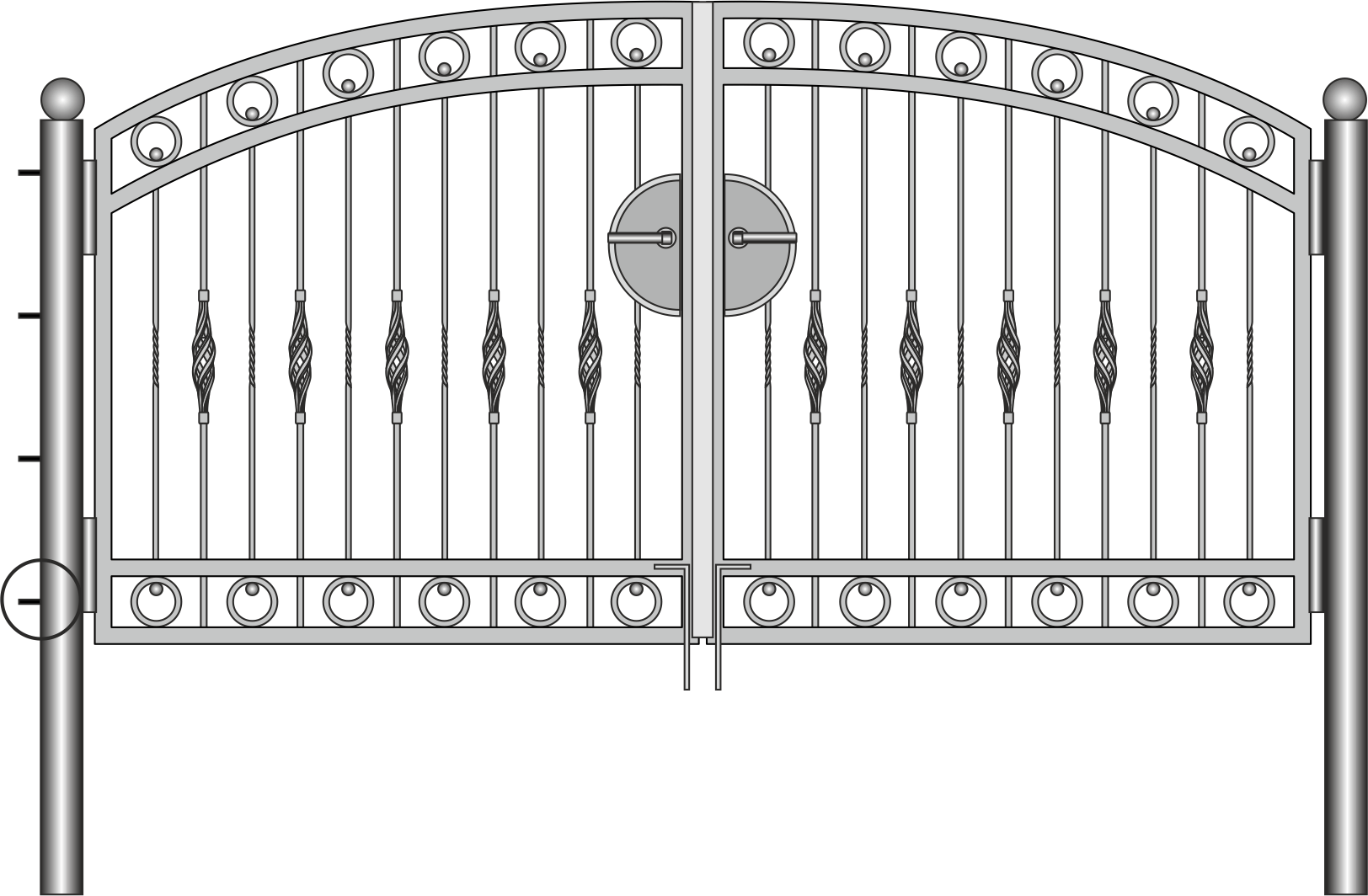 Эскизы калиток и ворот: Эскизы кованых ворот и калиток, металлических ворот и калиток