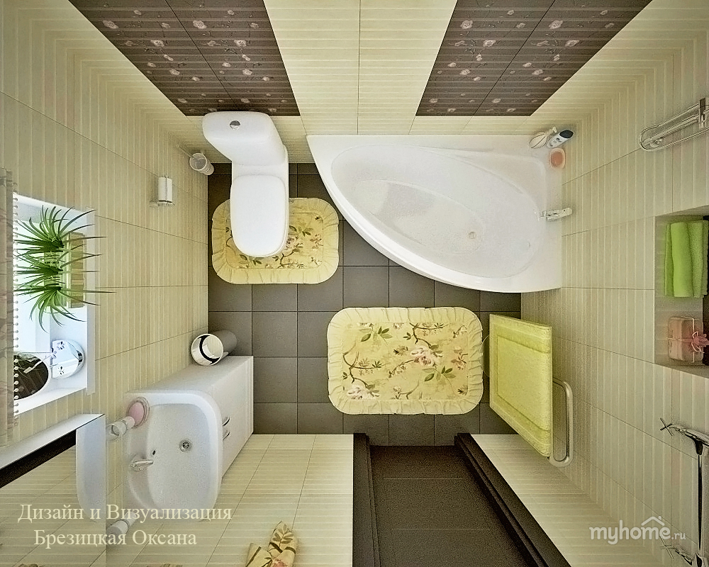 Совмещенные ванная с туалетом дизайн фото: 103 Фото и 7 Правил