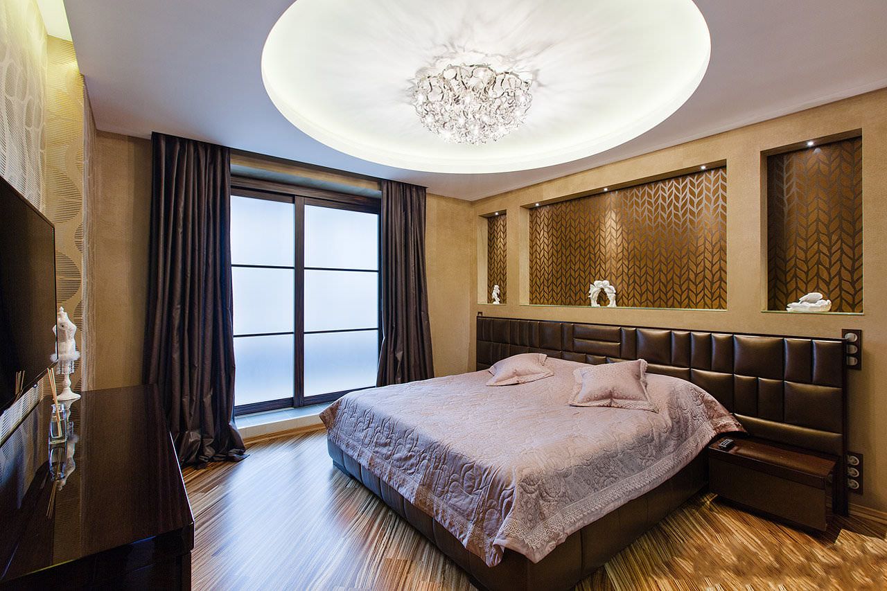 Подвесные потолки в спальню фото: 80 фото, дизайн потолков в комнатах, как сделать своими руками